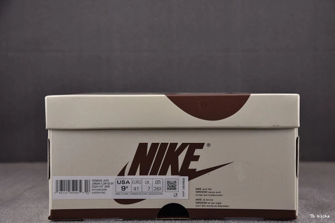 Rep TBK Low Travis x 1 AJ SP DZ4137-206 OG Scott 0806